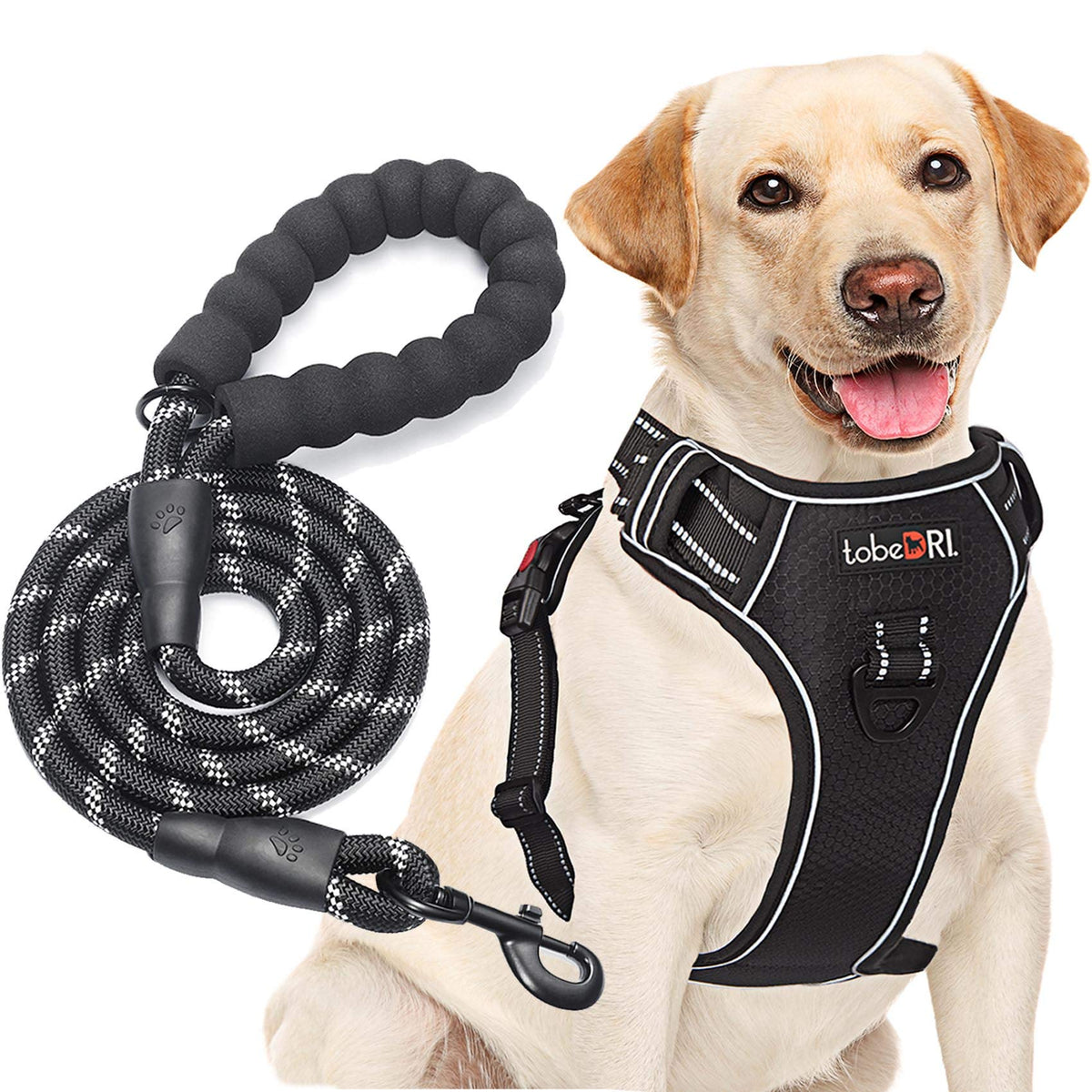 tobeDRI Animal Harness in Small, Black