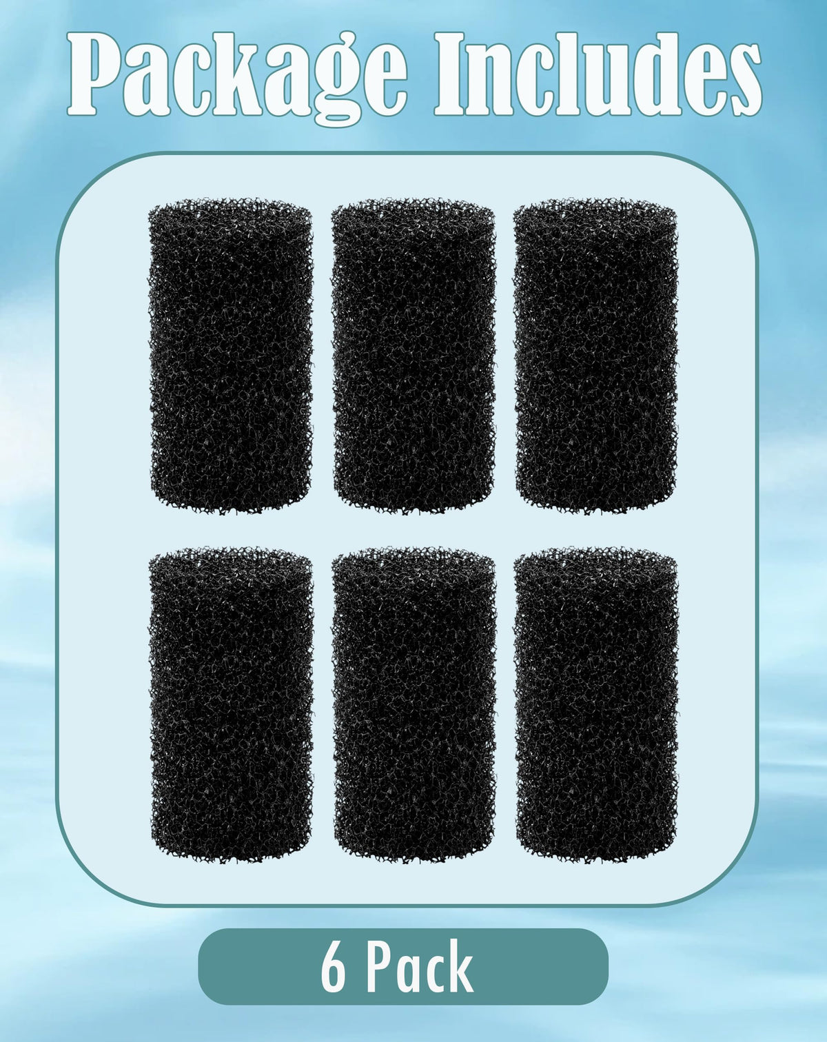 Aolleteau Pet Supplies in AC70/110 Prefilter, Black