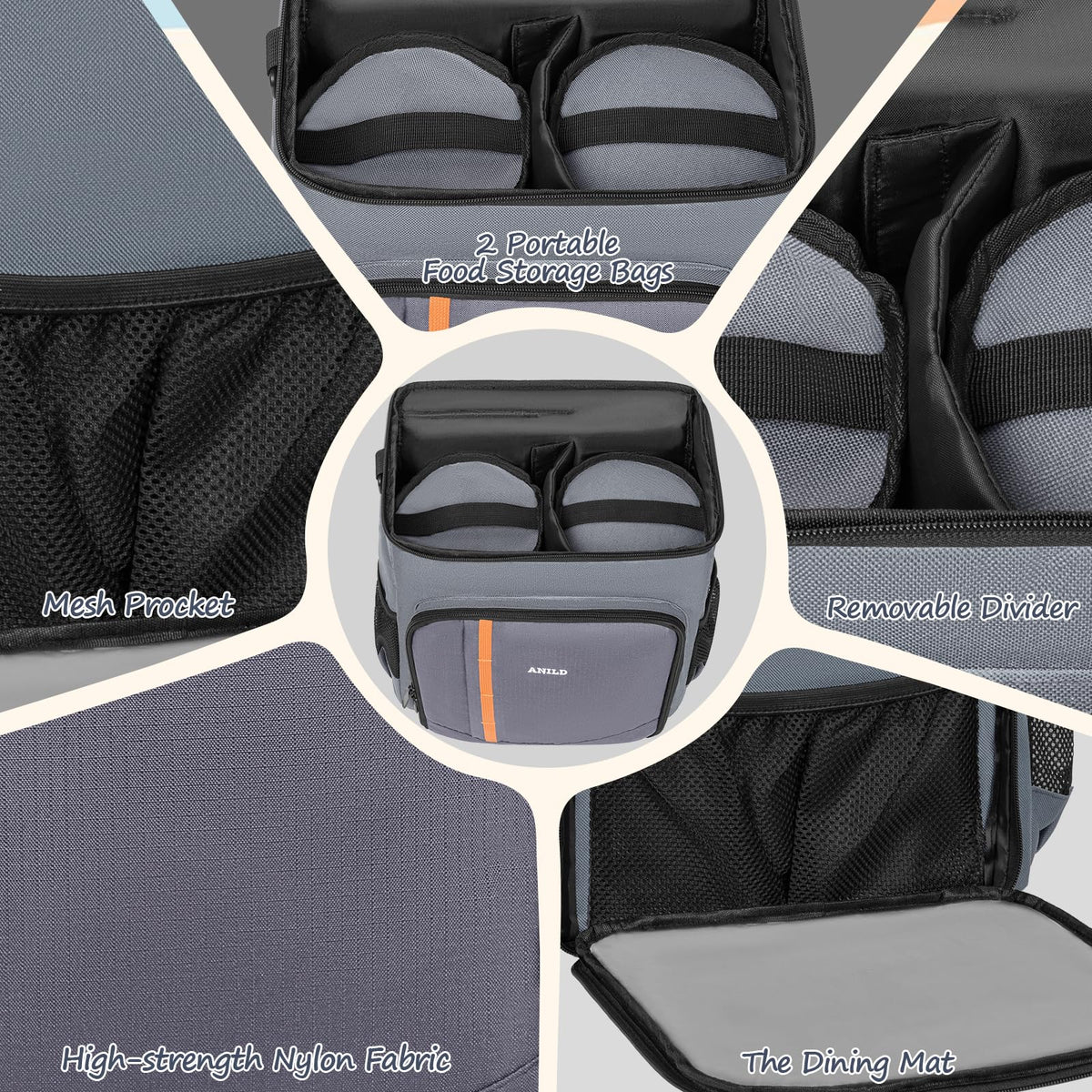 ANILD Animal Carrier in Dark Grey