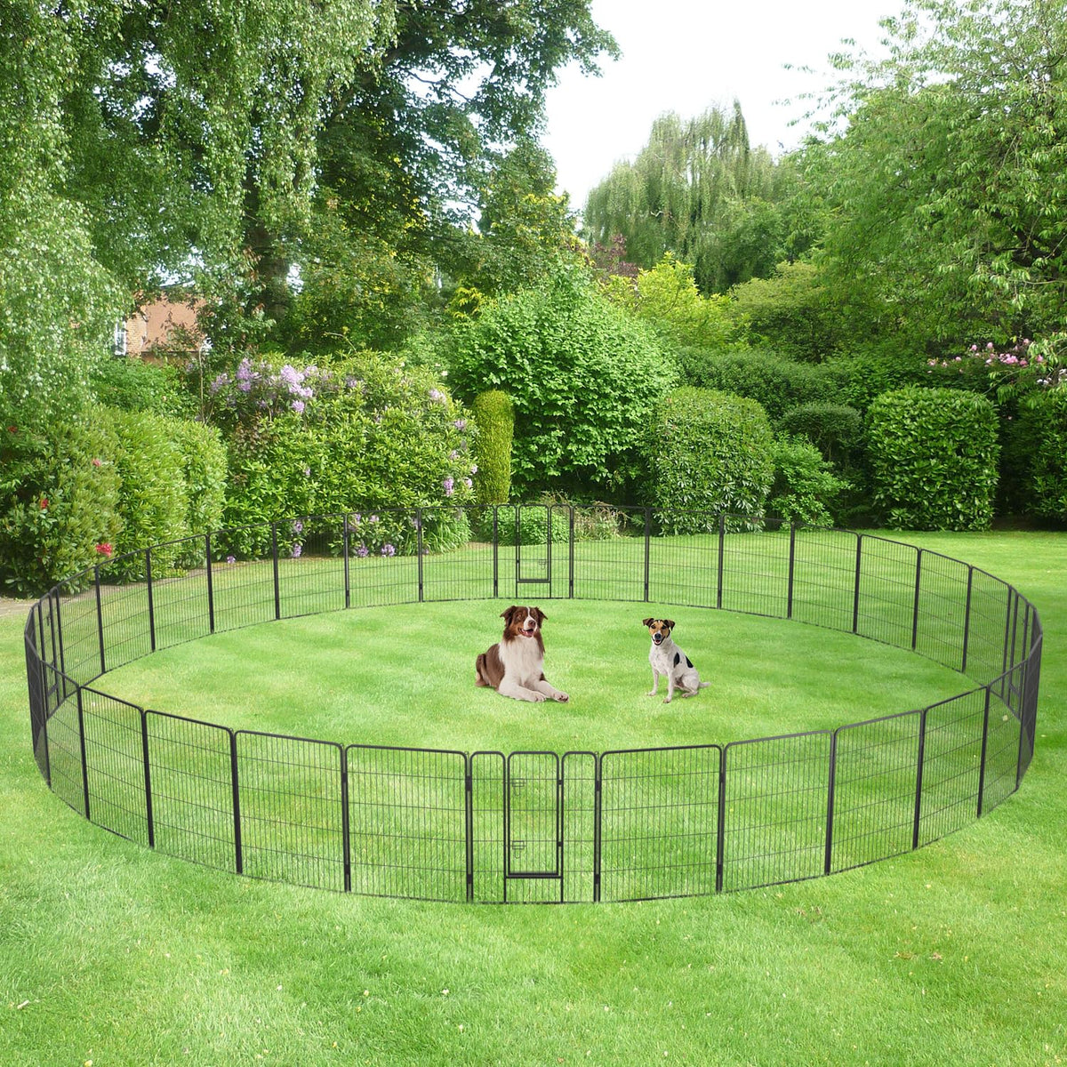 FDW Pet Playpen in Black