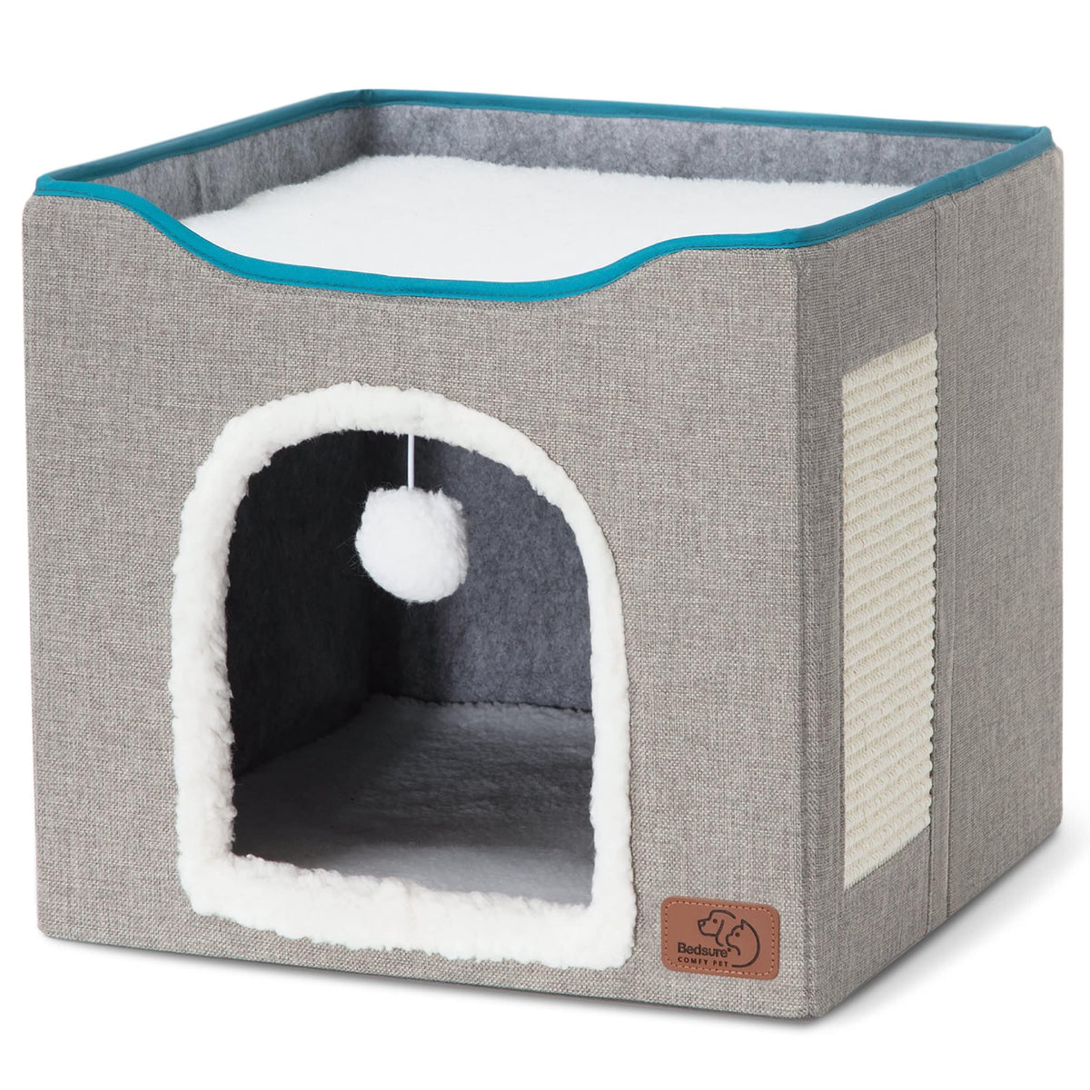 Bedsure Pet Activity Structure in Single, Grey