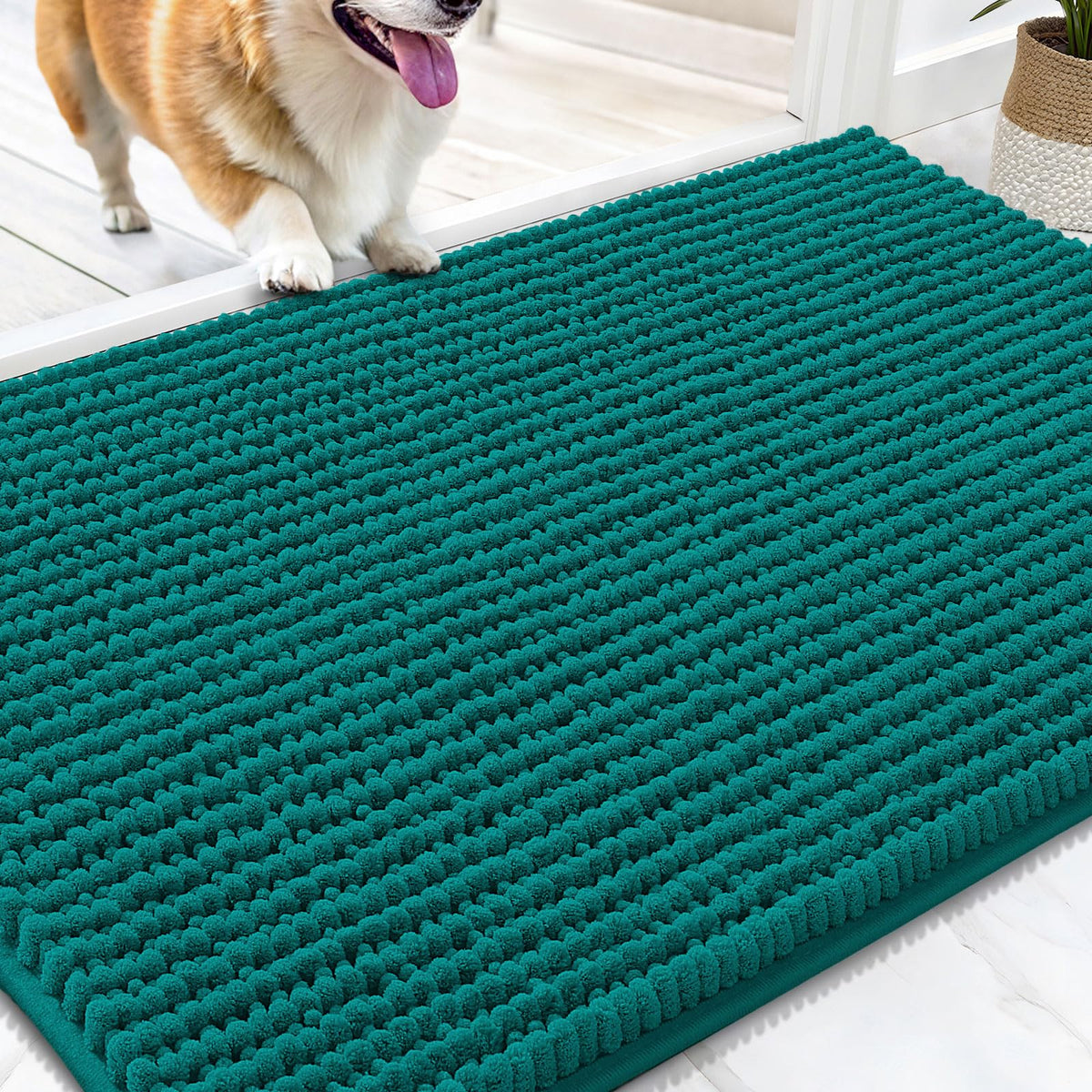 OLANLY Pet Bed Mat in 30" X 20", Lake Blue