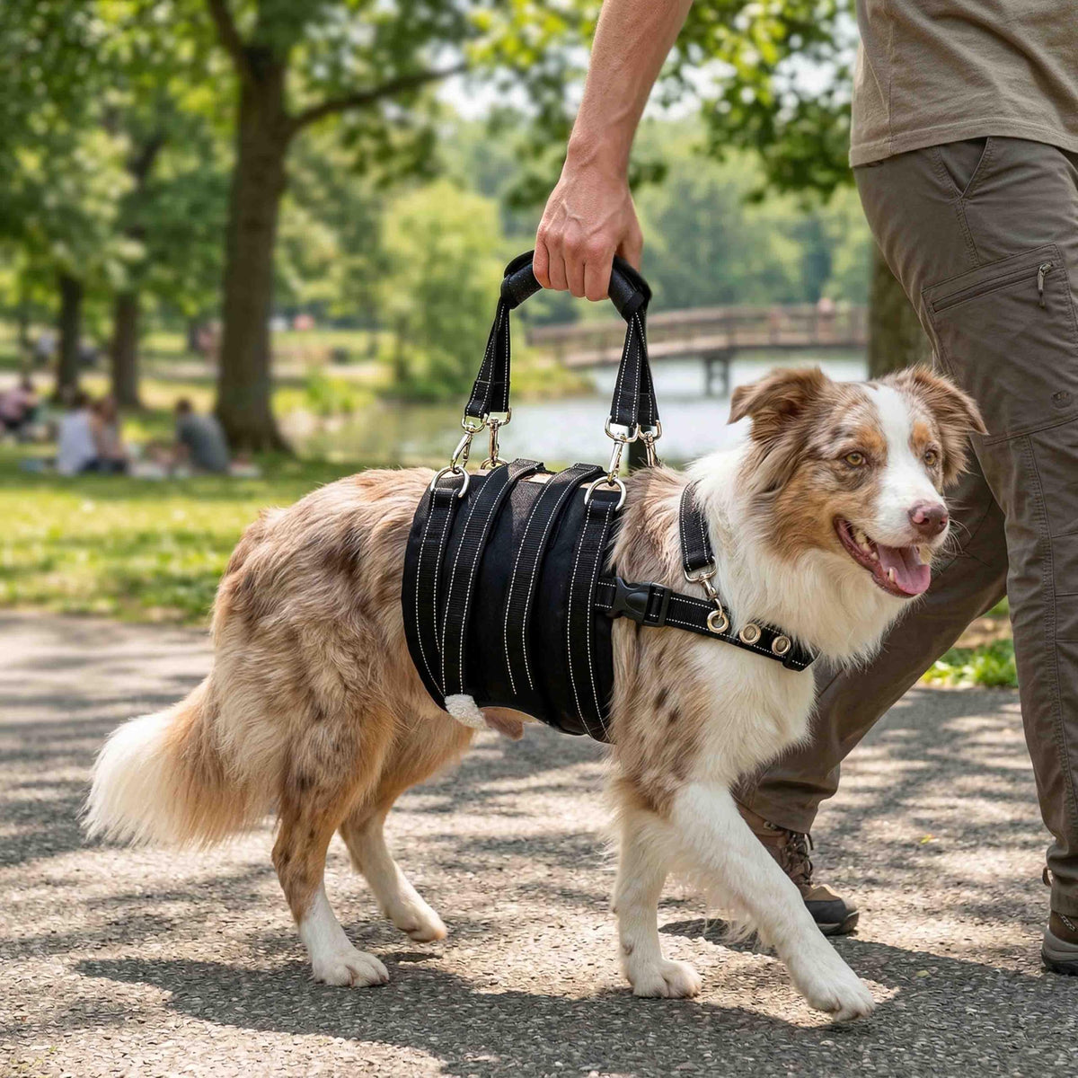 CWV Animal Harness in Large, Black