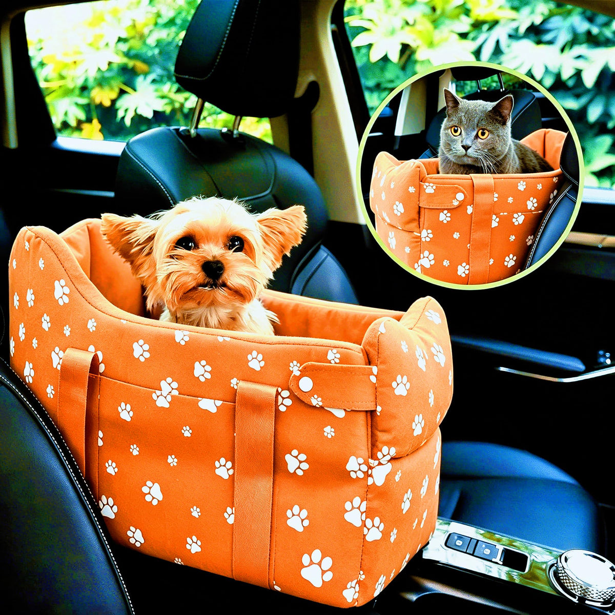 Cullaby Pet Seat in Orange
