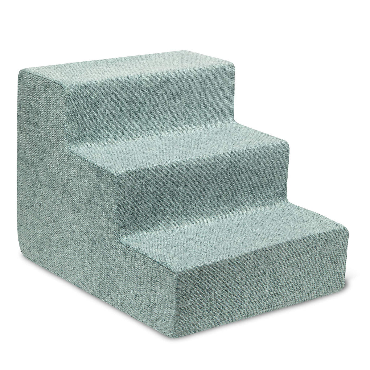 Best Pet Supplies Animal Stair in H: 13.5 Inches, Pale Teal