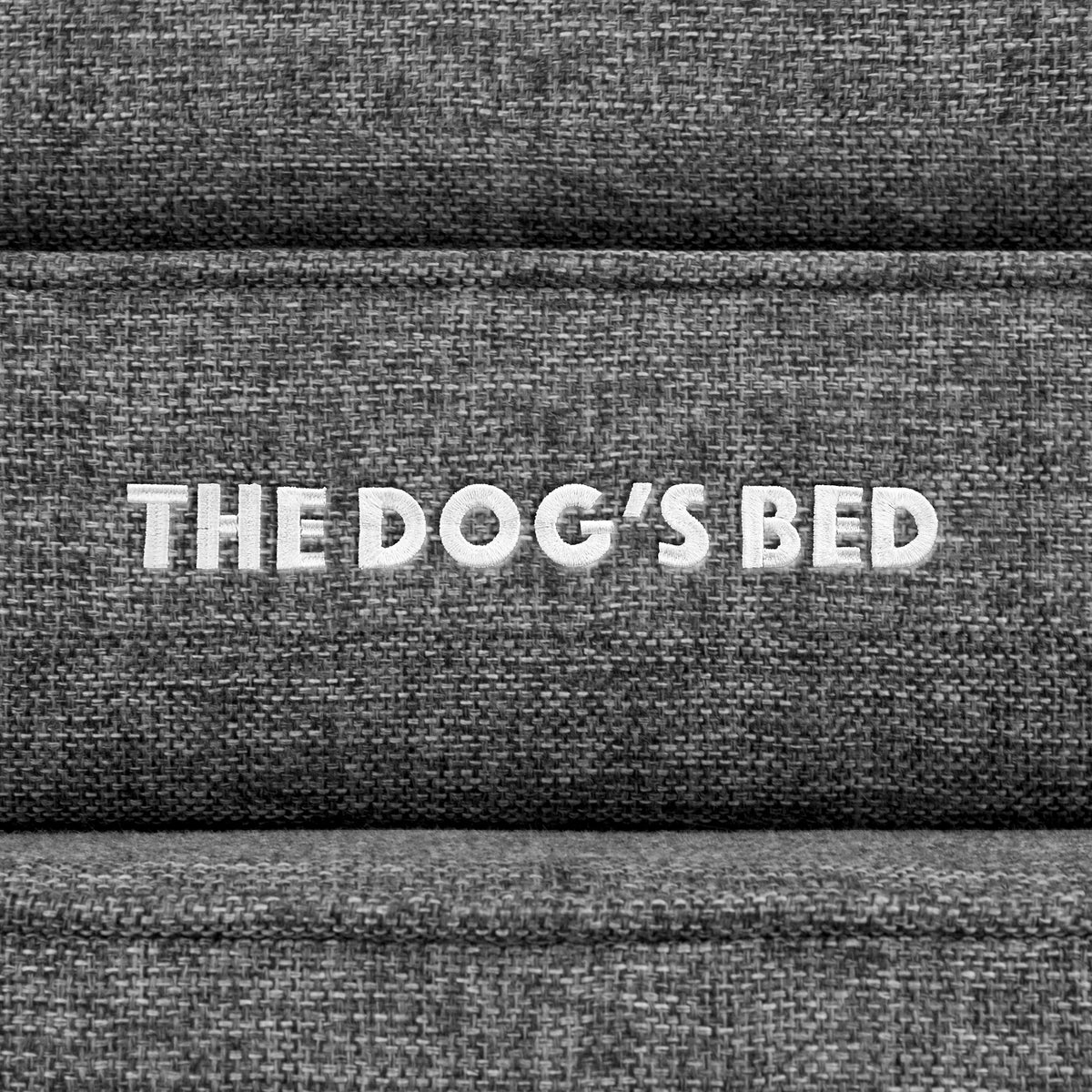 The Dog's Balls Pet Supplies in Small Spare Cover (2" Deep), Grey Linen