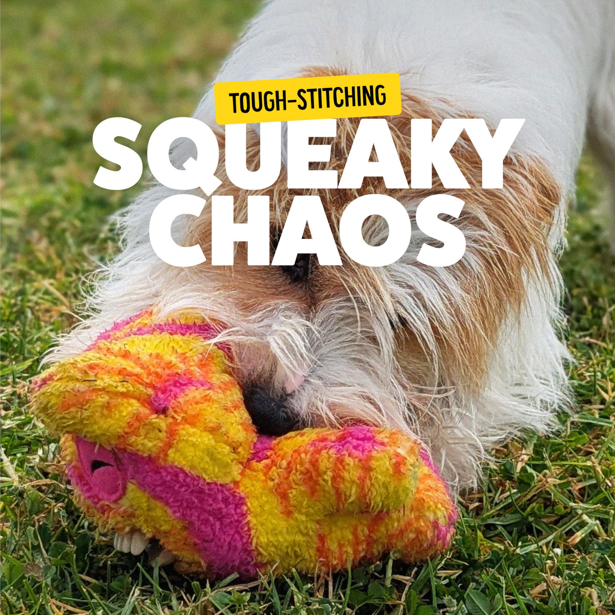 Bonkers Pet Toy in 8 inches, Underoo Mcgoo