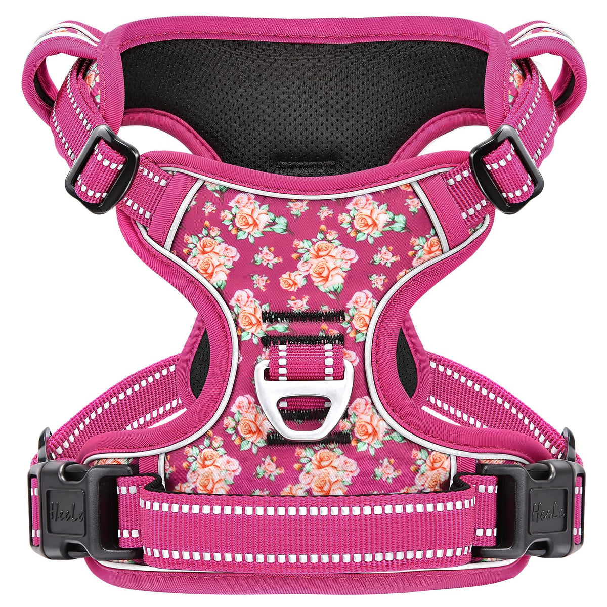 HEELE Animal Harness in S, Flower Rose