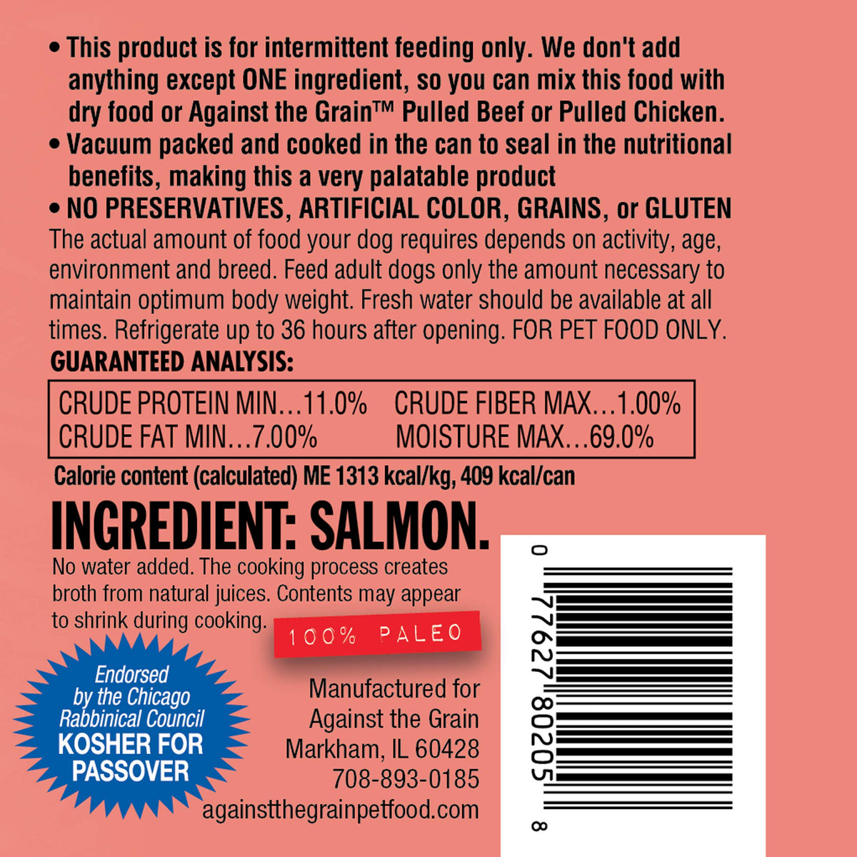 Evanger's Pet Food in 11 Ounce (Pack of 24)