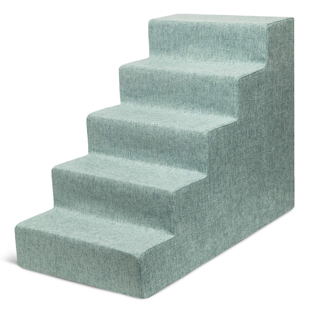 Best Pet Supplies Animal Stair in H: 22.5 Inches, Pale Teal
