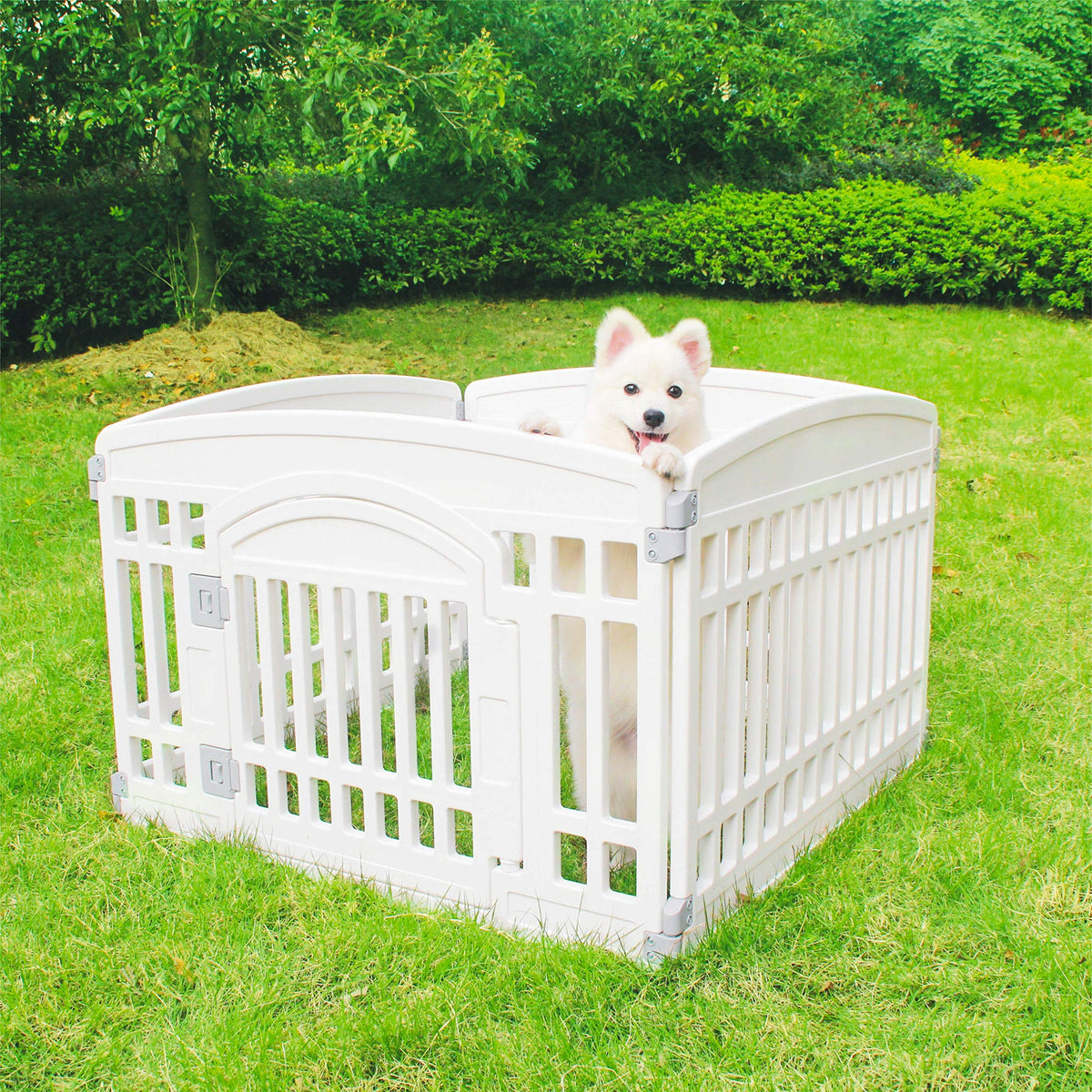Gupamiga Pet Playpen in White