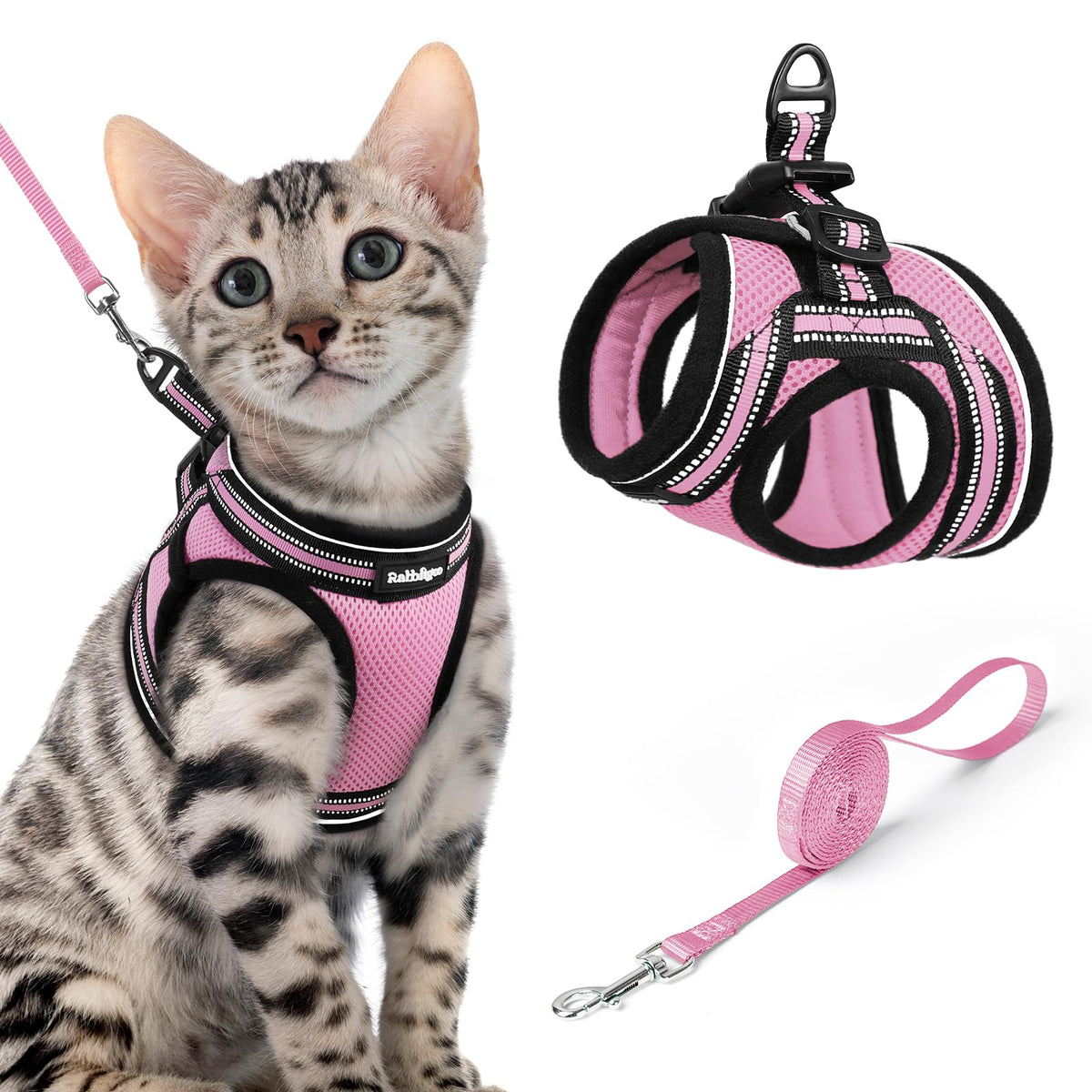 rabbitgoo Animal Harness in XL, Pink